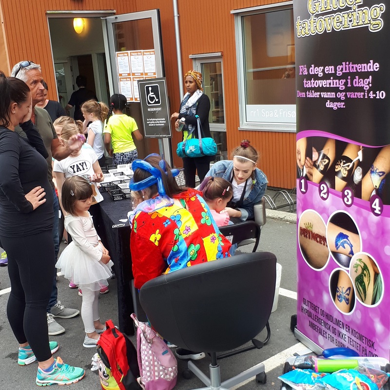 Glitter tattoo - Bilde 2